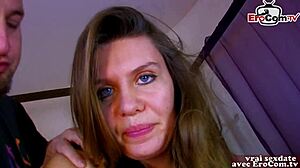European amateur teen explores her sensuality in girlfriend porn