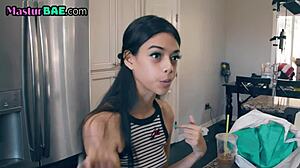 what secrets do lesbian babes reveal while fingering and pussylicking backstage on set?