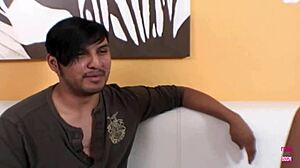 kelly sticks dildo in guys ass for orgasm with dirty talk