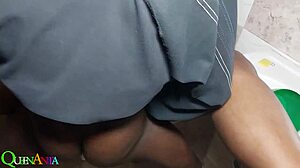 My Husband Pounds New Neighbour's Big Ass in Bathroom Encounter