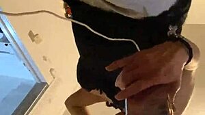 Anna maria flaunts big tits and ass in booty shorts