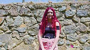 Redhead Teen 18+ Crow Sniff Tries Outdoor Fuckdates With Doggystyle And Bent Over Positions