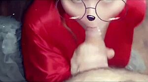 i feel the beauty's gentle blowjob on my cock as her friend