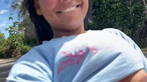 Me fui a follar al rio