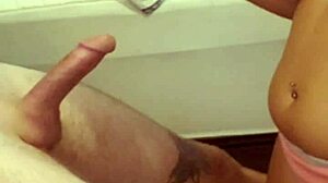 my girlfriend gives amazing blowjob with big tits and perky nipples