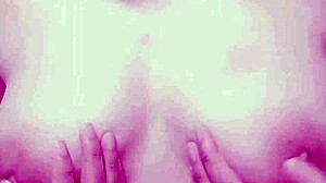 She has big boobs and gets a massage