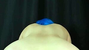 Amateur Step-Sis Pawg Rides Huge Dildo With Her Big Ass