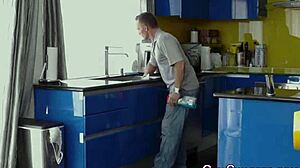 I watch my teen stepdaughters ride cocks in a wild foursome