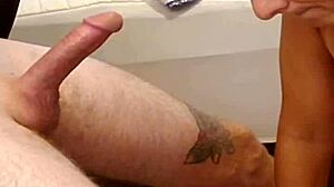 my girlfriend gives amazing blowjob with big tits and perky nipples