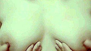 She has big boobs and gets a massage