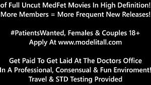 Human guinea pig Stefania Mafra gets intense Hitachi orgasms from nurses