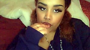 Mixed Teen Girl Fucks Her Hairy Fat Pussy with Dildo and Toys! So Horny!