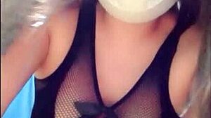 Milf Performs Sensual Dance Showing Tits And Vagina In Stepfather's House