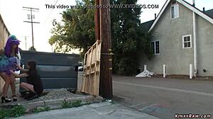 Bound Japanese Fucked Hard In Public. Humiliation Turns Me On!