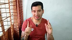 brother's best friend catches me with dildo and fucks me with his 19cm cock