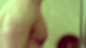 oiled masseuse gives hard blowjob and fuck in shower