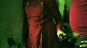 Indian girlfriend fucked at night on ranch