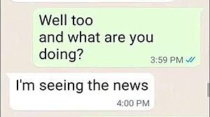 Beautiful Teen Student with Big Tits Sexts and Gets Fucked by Monster Cock on Web Chat