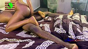 Fat BBW Juliet Simeon Loves Her Juicy Tight Pussy Pounded in POV Dating Game