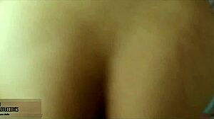 Catching stepsister masturbating, then hardcore doggystyle cumshot