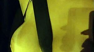 Passionate Display of Big Tits by Peruvian Brunette in Sao Paulo Traffic