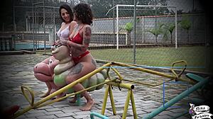 I Had Awsome Sex With My Friend Lis On The Playground