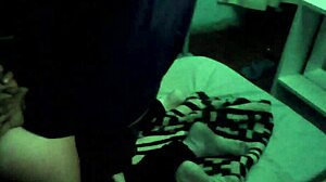 it was dark and cold, she asks 'let's fuck for a bit,' so i pull down her pants to put it in.