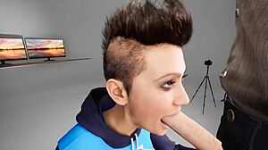 Deepthroat Quick Blowjob 3D Porn Anime Hentai Animation Trailer