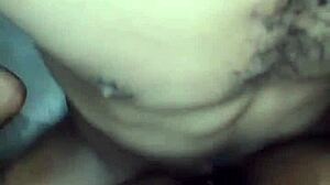 ebony milf in missionary fucking