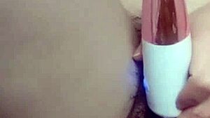 young woman relaxes with a soothing solo session