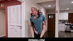 I watch tiny teen beauty alona bloom get nailed by clarke kent passionately