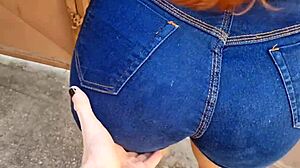 hot girl passed my house, i invited her for backyard fuck