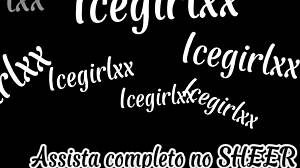 Icegirlxx's Pink Pussy Gets Wet for Giant Cock