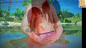 in this anime hentai game, the family explores big tits and asses in homemade erotic adventures