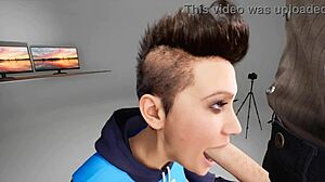 Deepthroat Quick Blowjob 3D Porn Anime Hentai Animation Trailer