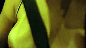 Passionate Display of Big Tits by Peruvian Brunette in Sao Paulo Traffic