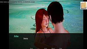 in this anime hentai game, the family explores big tits and asses in homemade erotic adventures