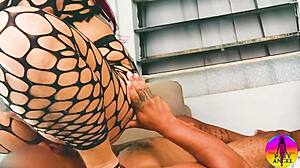 Country friend gets pussy on face, I get cum on mine