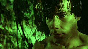 Sexy nude blonde flashes hairy boobs in car outdoors