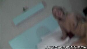 Angel Ryder Caught Using Dildo In Shower By Stepbro!