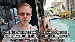 Sophia Locke, the busty milf, feels an overwhelming desire as she strips and teases her body in a sensual introduction to self-pleasure