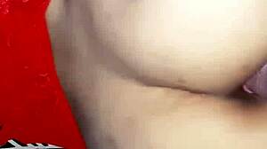 Discover my naked latina neighbor in the room at the party?