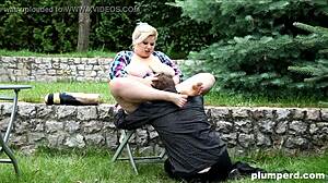 fat milfs give blowjobs to twinks with big tits