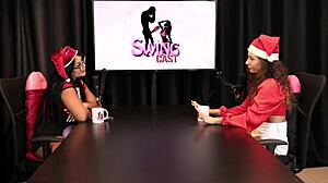 um dos seus fetiches � ganhar dinheiro e o spanking na bunda - jujube del�cia sheer red - especial de natal