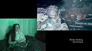 naked bbw plays deadspace part 8