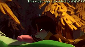 Furry gostosa mamando gostoso no pau, wow