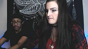 Kinky Camgirl Vlog 6 Cuckolding Reality With Tattooed Big Boobs Mistress Alace Amory & Sub