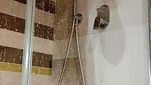 Damn, This Bitch Fucks Herself Hard In The Shower With A Wild Dildo!