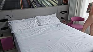 Sophia Locke, the busty milf, feels an overwhelming desire as she strips and teases her body in a sensual introduction to self-pleasure