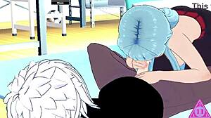 Kasumi Miwa in Jujutsu Kaisen Hentai Gameplay